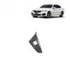 Carbon Fiber Interior Trim Set for BMW 5 Series: Center Console, Gear Shift, Multimedia Lift Panel, and Air Vents.