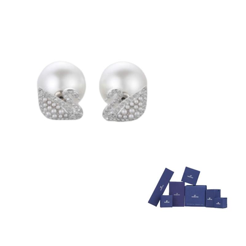 Swarovski ICONIC SWAN Artificial Crystal Stud