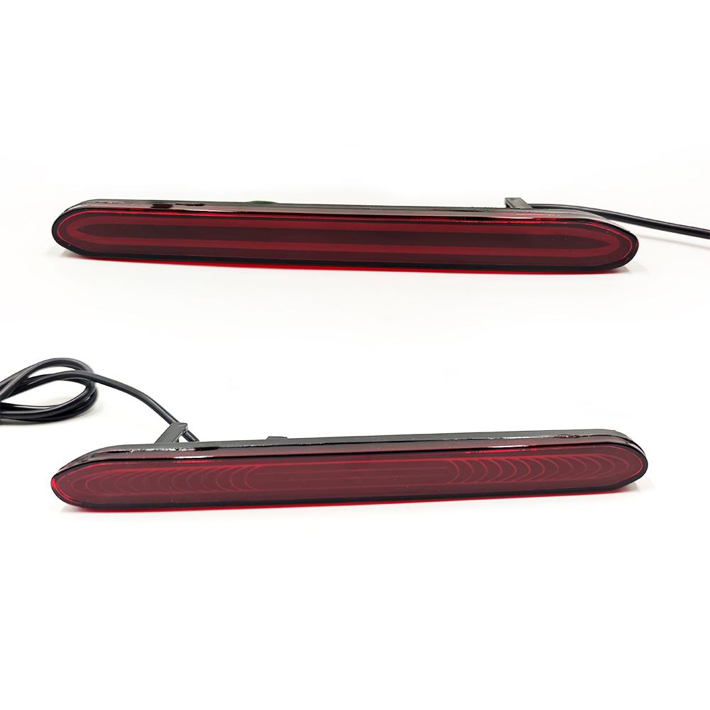 Auto LED Rear Bumper Reflector Light for Honda Acura TSX for Accord Odyssey CR-V Element Brake Lamp Foglight