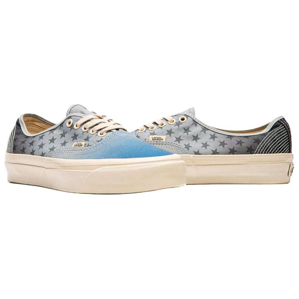Vans LX Authentic 44 Echoes Fashion Comfortable Low-Top Skate Shoes Men sneaker Gray Blue VN000D5KTTN1
