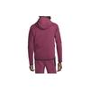 Nike Sportswear Tech Fleece Full-Zip Hoodie Rosewood/Black Men Streetwear CU4489-653