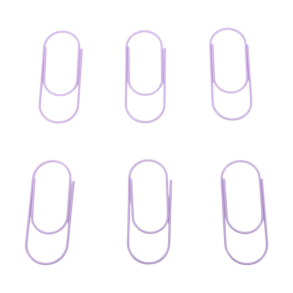 100 Pcs Large Paper Clip 2 Inch 50mm Rust Proof Metal Cute Jumbo Paperclips for Home School Office