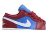 Jordan 1 Low Pomegranate Medium Blue (Women's)