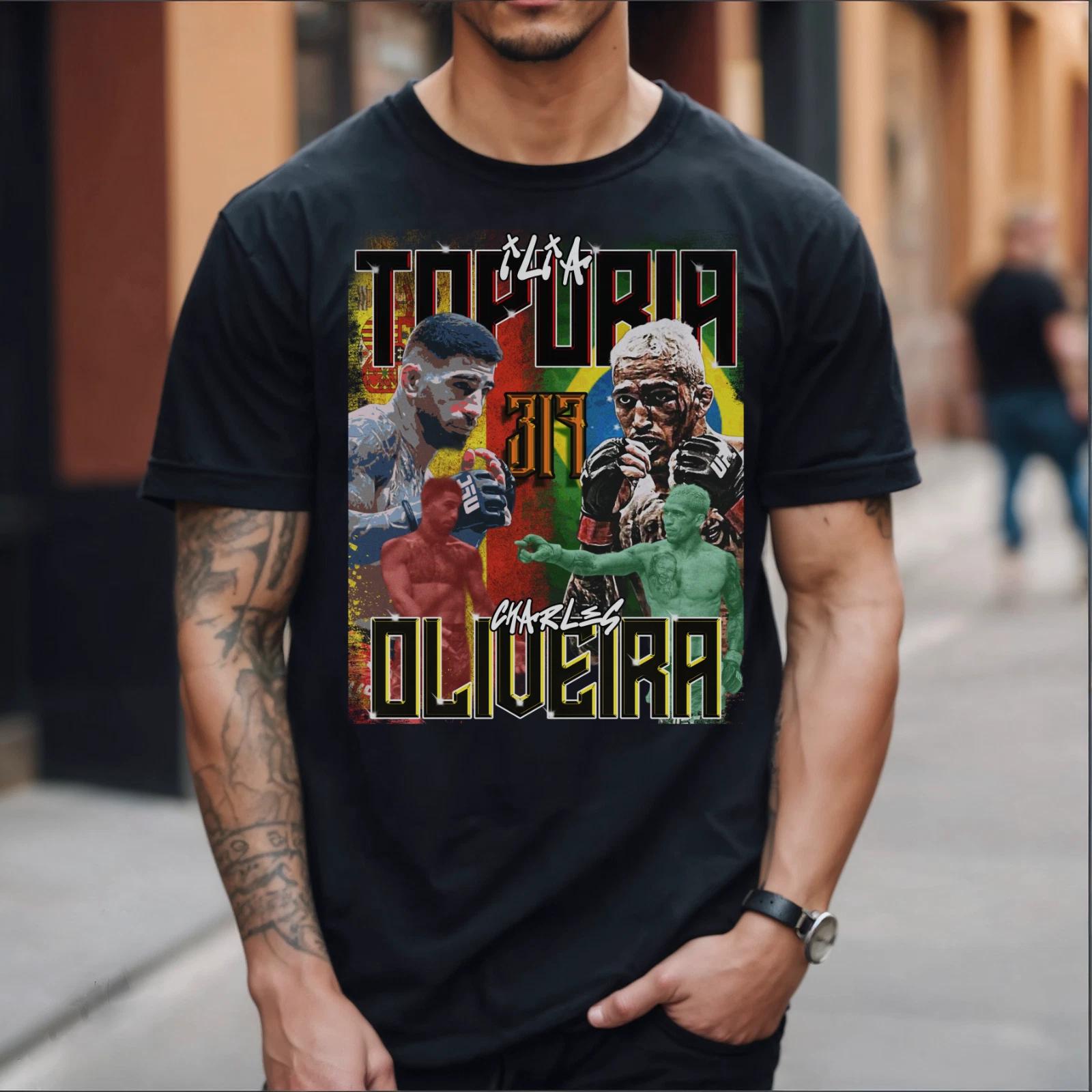 Charles Oliveira Do Bronx Vs Ilia Topuria 317 fight Unisex Shirt 2XL