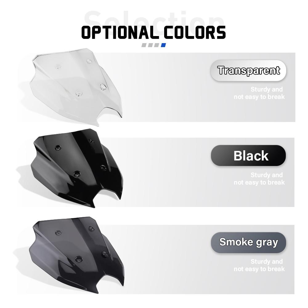For Yamaha NMAX125 NMAX155 N Max NMax 155 125 Tech MAX 2025+ Front Windshield Shield Deflector Windscreen Fairing Fly Screen