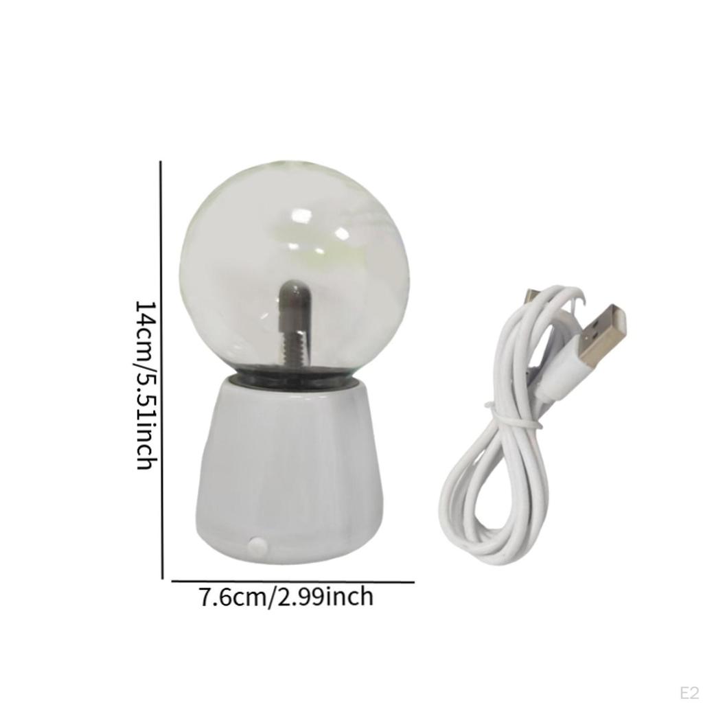 3 inch Ball Lamp Touch & Sound Sensitive Light Decorative USB Powered Novelty for Friends