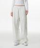 Woman Women'S Nylon Wide String Pants [White]