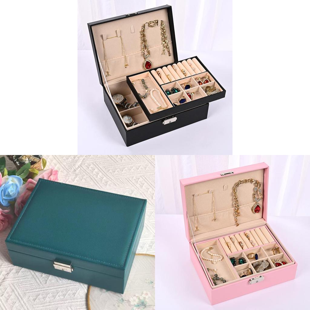 Vintage Jewelry Box High End Exquisite Storage For Necklaces And Earrings For Gift Giving