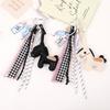 Cartoon Zodiac Pony Bag Pendant Leather Chinese New Year Gift Kawaii Horse Keychain  Backpack