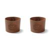 PU Leather Glass Bottle Leather Case Non-slip Portable Water Cup Cover Thickened Heat Insulation Accessories for Hiking Camping