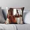 Sebastian Stan Rings Workout Square Pillowcase Polyester Linen Velvet Creative Zip Decorative Pillow Case Sofa Cushion Cover