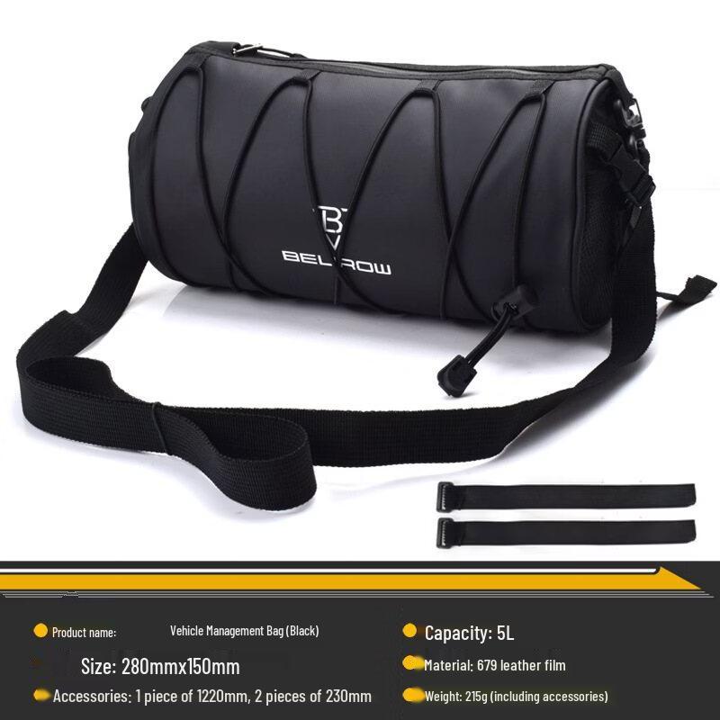 Lishi Bicycle Handlebar & Frame Storage Bag 5L