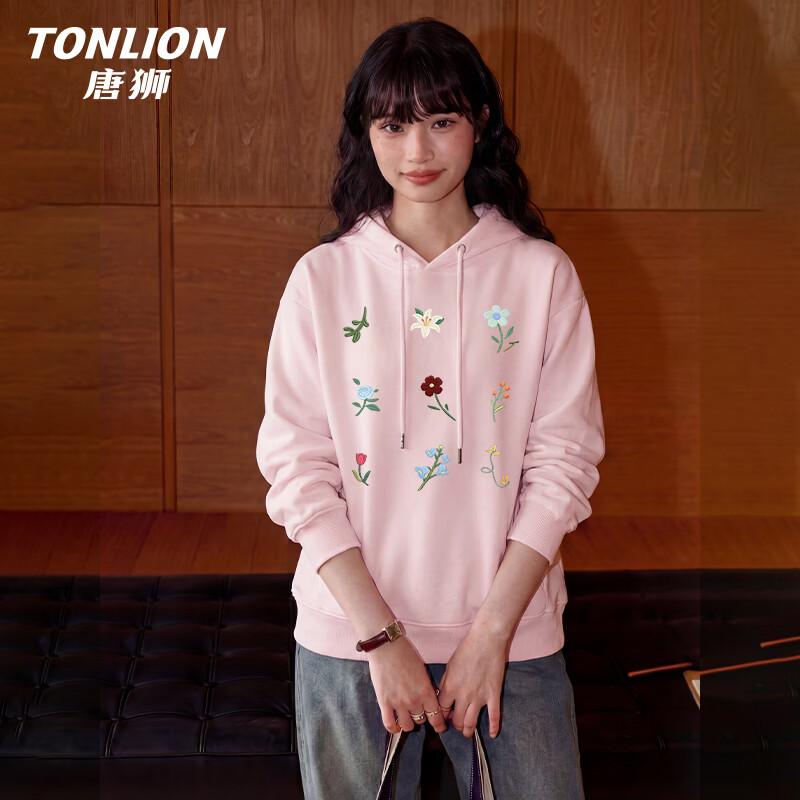 

Женская толстовка с капюшоном и цветочным принтом TonLion M