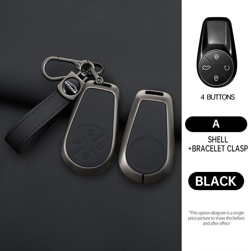 Key Fob Cover Fit For Auto Key Fob Ring Fit For Chery Auto Exeed Series VX Rx Cdm\Lx Phev Modified Key Fob Remote Cover Protector Automotive Key