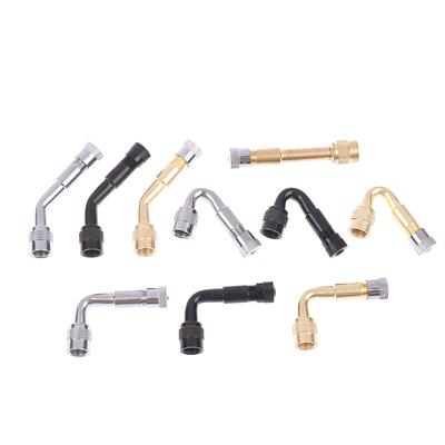 45 90 135 Degree Angle Bent Valve Adaptor Tyre Tube Valve Extension Adapter For Motorcycle Truck Car Moto Bike