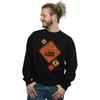 Looney Tunes Herren Road Runner Straßenschild Sweatshirt