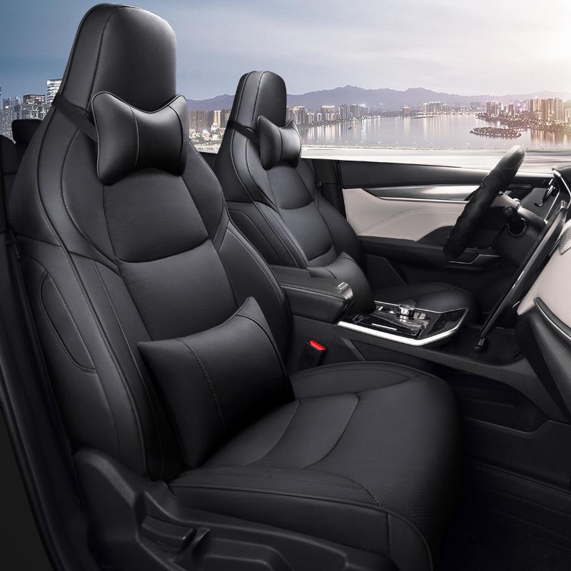 Maßgefertigter Weltmeister EX5 Ganzjahres-Leder-Autositzbezug 5-Sitzer