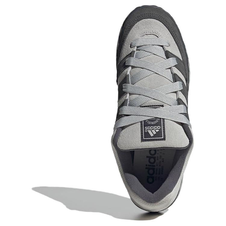 adidas ADIMATIC Low Top Skateboard Shoes Unisex Gray Sneakers KI8885