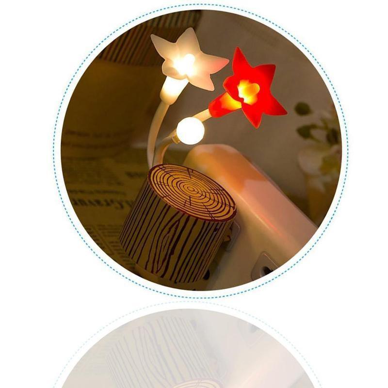 New Doll Girls Colorful Toys LED Gift Creative for Baby Lamp Night Light Acrylic Crystal Indoor Lighting Table Lamps