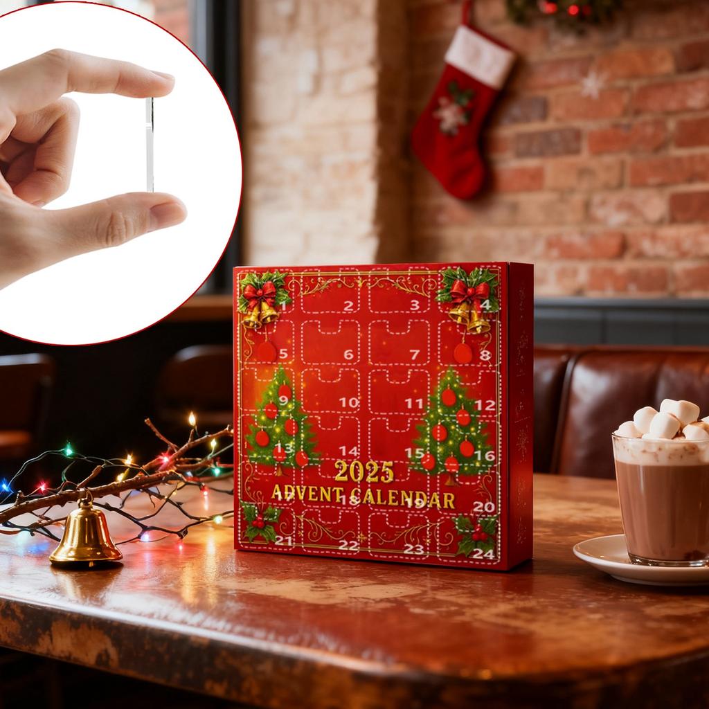 Christmas Advent Calendar, 24-day Advent Calendar Holiday Countdown Collection, Pendant Box Suitable For Christmas Surprise Gifts