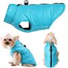 Winter Dog Clothes Cold Proof D-ring Warm Dog Jacket PP Cotton Outdoor Puppy Clothing Coat Chihuahua French Bulldog Outfits
