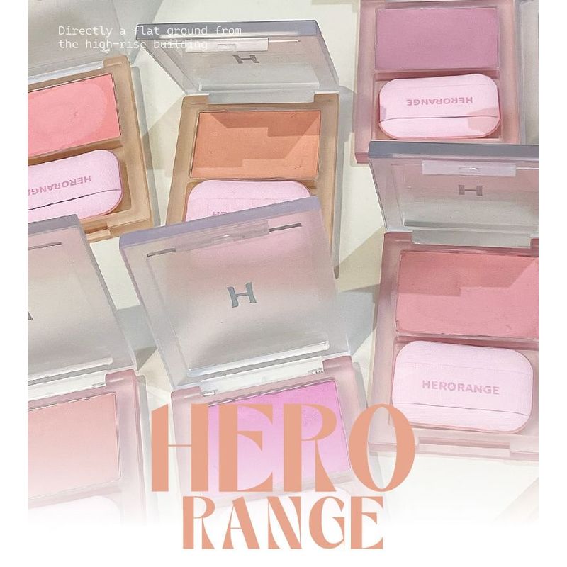 HERORANGE - Milk Mist Blusher Cream - (1-4)