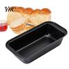 Cooking Baking Pan Non-stick Convenient Black Carbon Steel Home Cake Loaf for Chocolate Brownies