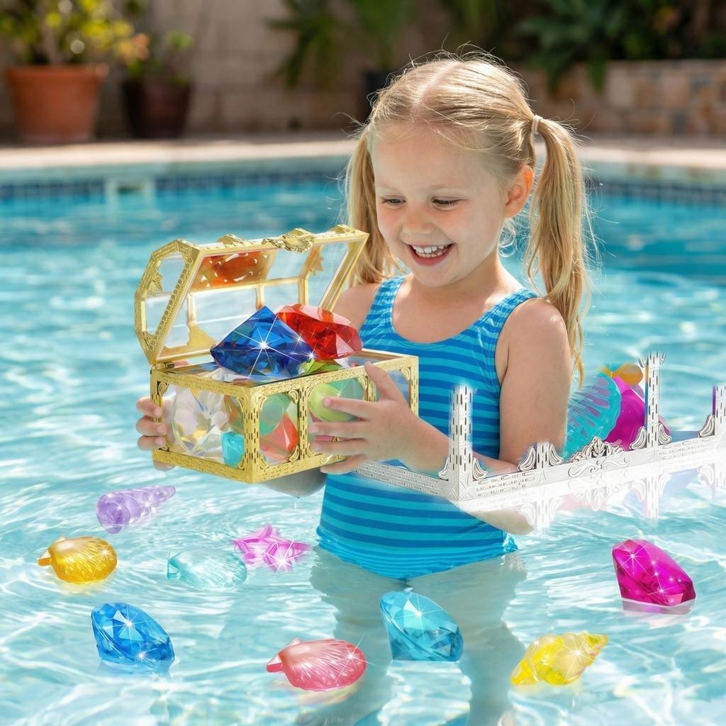 Children's Water Play Toy Set, Interesting Water Toy Set, Including Various Fun Toys