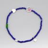 BONBEAU Multi Charms Simple Beads Bracelet Smile Charm Layered Bead Bracelet 3 Colors