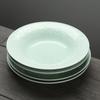 Chinese Celadon Ceramic Dinner Plate Set