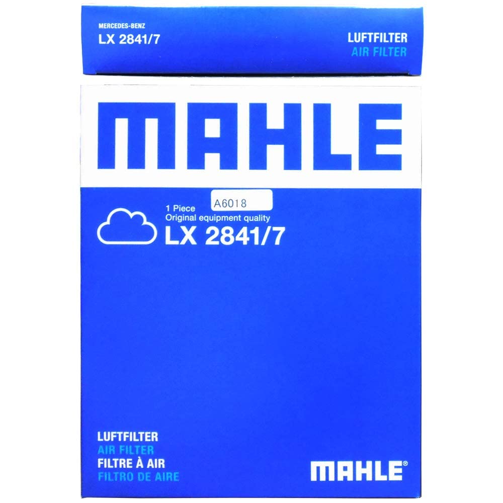 Set of 2 MAHLE Air Cleaner Filters for 43 PHEV MAHLE Please confirm model Made by the original filter Mercedes-Benz C-Class, CLS, E-Class, GLC, GLE,