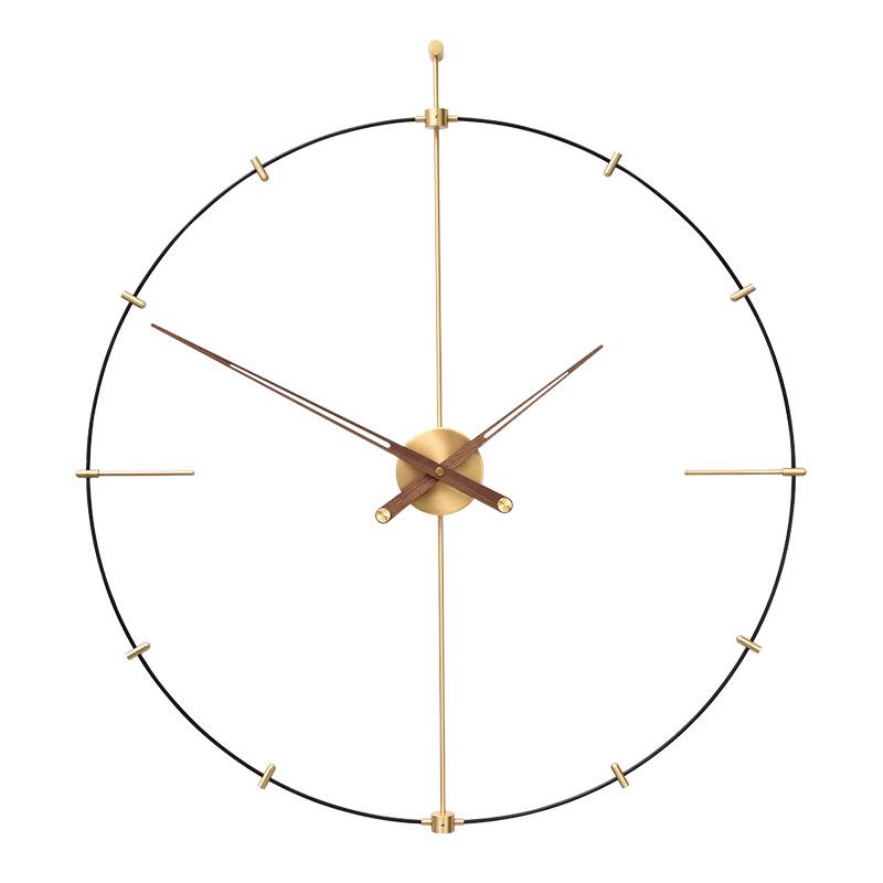 Spain Wall Clocks Silent Hanging Clock Living Room Large Art Creative Watch Household Stylish Luxury Quartz Watches Decoration