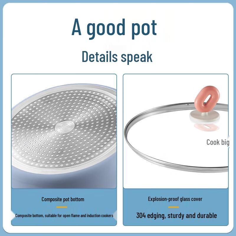 Chuidahuang Maifan Stone Non-Stick Deep Frying Pan