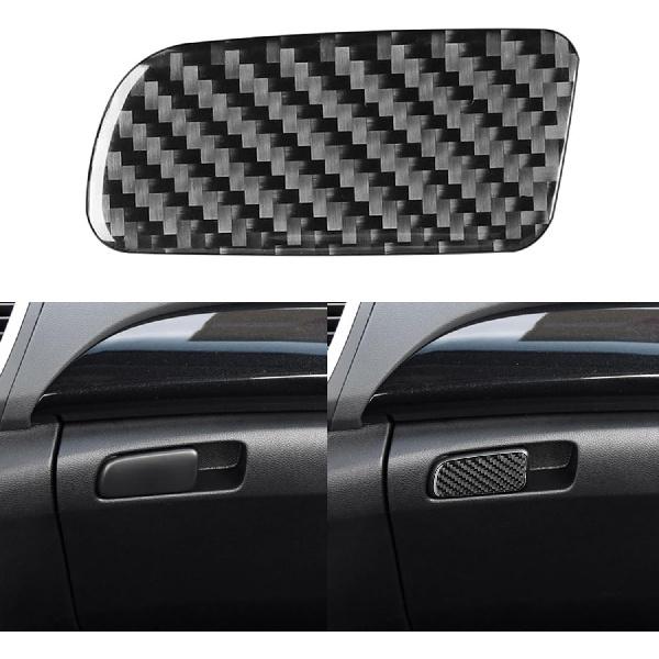 

NVCNX Real Premium Carbon Fiber Compatible with Honda 9th Gen Accord 2013 2014 2015 2016 2017 SE LX Sport EX EX-L Touring Hybrid Accessories Car Co-pilot Storage Box Hand