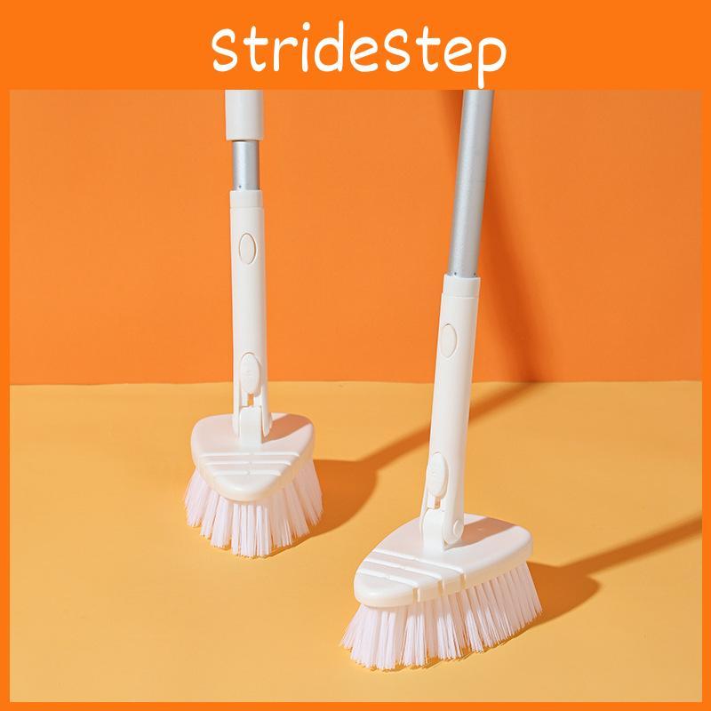 Floor Plastic Extendable Brush For Bathroom Cleaning And Hard To Spaces Reach