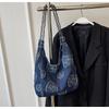 2025 Neue Denim-Tasche Damen Lässig Vielseitige Achseltasche Leicht Einfache Umhängetasche