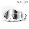 Occhiali per Casco Off-road, Occhiali da Ciclismo Antivento e Antipolvere, Occhiali da Sci