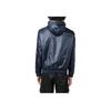 Emporio Armani EA7 Letter And Number Logo Print Color Block Hooded Zip Cotton Jacket Men Jackets Blue 3RPB05-PN5ZZ-1554