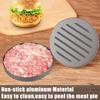 Aluminiumlegierung Rindfleischpastete Burger Fleischpresse Haushaltsküchenwerkzeuge Runde Hamburgerform Lebensmittelform BBQ Hamburgerfleisch