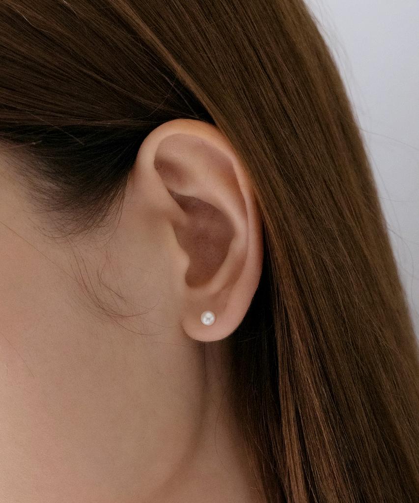 Mcel 14K Pearl Internal Labret Piercing