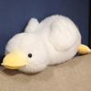 Liegendes Enten-Plüschtier, gelbe Ente, Kuscheltier, Kuscheltier, Kuschelpuppe, Kissen, Home Office, Schlafzimmer, Dekoration, Kinder, Erwachsene, Geburtstagsgeschenk