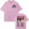 Rapper Quevedo BUENAS NOCHES Merchandising del Álbum Camiseta Moda Masculina Femenina Camisetas Hip Hop Camisetas de Algodón Casual de Verano
