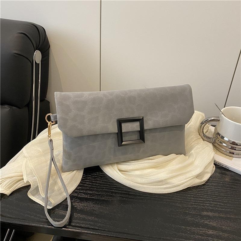 Casual clutch bag women's bag new texture niche trend clutch bag new bag women's fashion simple envelope bag