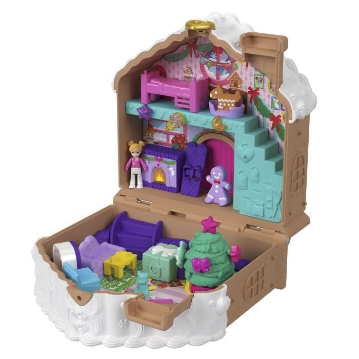 Polly Pocket - Calendrier de l’Avent Maison en pain d’épices - Surprises - Polly Pocket - JFV13