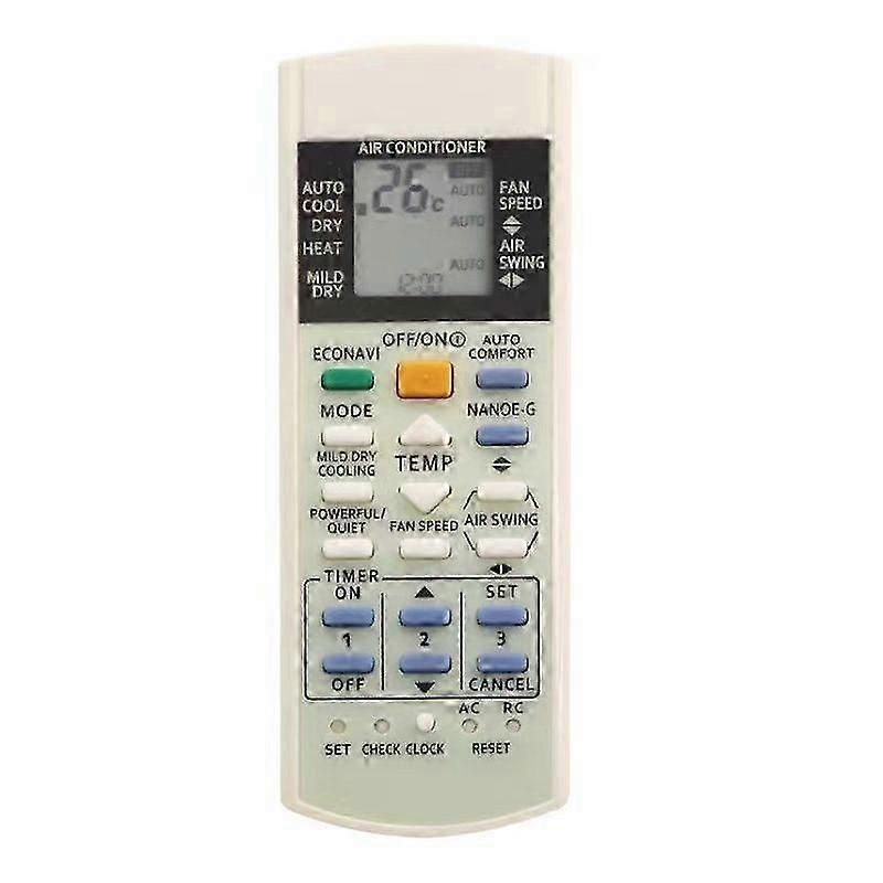 For Panasonic A75C3300 3208 3706 Air Conditioner Remote Control Replacement Part 25-26s