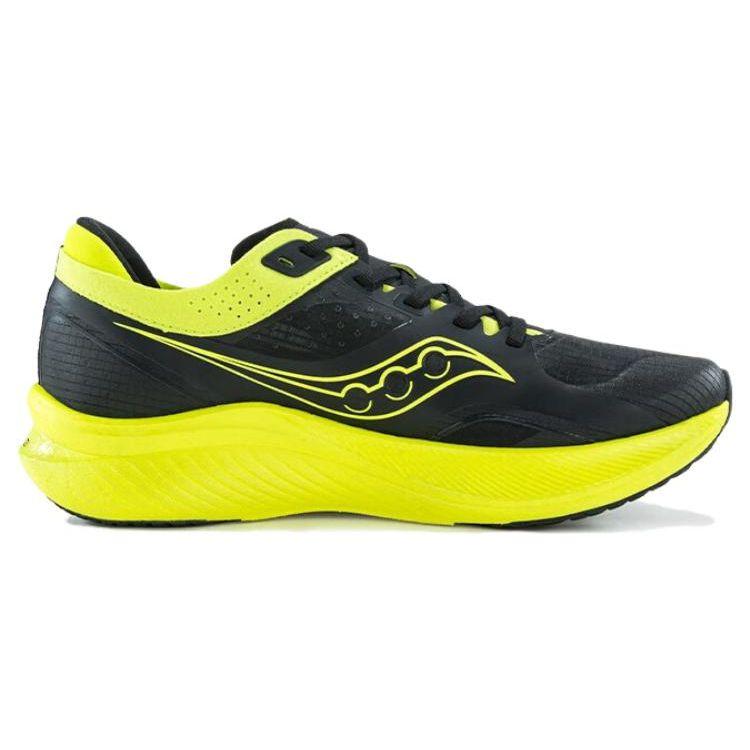 SAUCONY Slay Speed Comfortable Casual Durable Breathable Low-Top Carbon Plate Running Shoes Unisex Running Shoes Yellow Black S28192-2