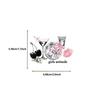 100 Pieces of Retro Lucky Girl Aesthetic Handbook Graffiti Stickers for Decorative Waterproof Wall Decals