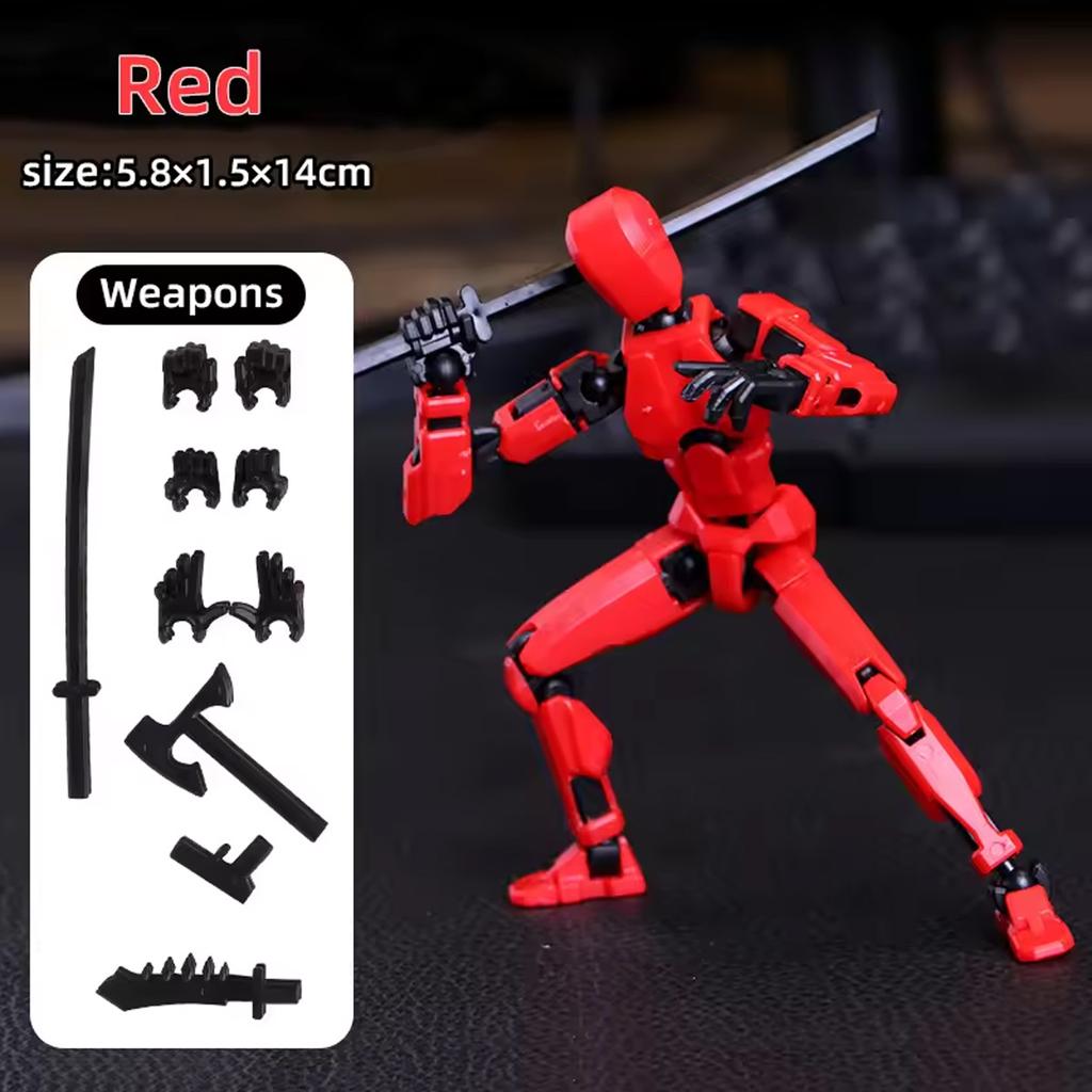 Assembled Titan Action Figures Set Action Figure Robot Anime Stick Figures Toys For Boys Multi Movable Joints Gifts Toys For Ki