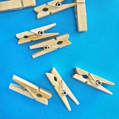 Clip in legno originale color legno fai da te Mini clip per foto Clip per biglietti da visita Clip per appunti in legno Clip per cornice per foto Mini clip per foto
