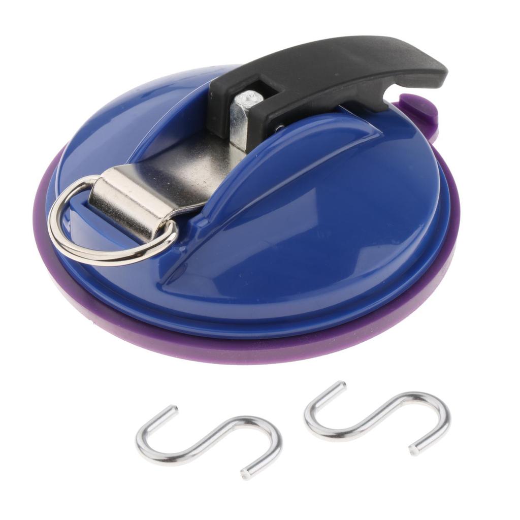 shopsuntek Car Suction Cup Anchor with Securing S Hook Car Tensioner for